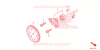 POMPE A HUILE pour Honda CLICK 125 I RACING de 2014