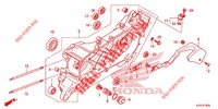 CARTER DE VILEBREQUIN GAUCHE pour Honda CLICK 125 I Idling Stop Casted Wheels de 2014