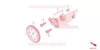 POMPE A HUILE pour Honda CLICK 125 I Idling Stop Casted Wheels de 2014