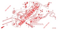 CARTER DE VILEBREQUIN GAUCHE pour Honda CLICK 125 I Idling Stop Casted Wheels de 2014