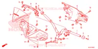 GUIDON   CARENAGE pour Honda CLICK 125 I TUNE UP de 2014
