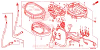 COMPTEUR pour Honda WAVE 110 S DISCO DE FRENO DELANTERO, RUEDAS MOLDEADAS de 2017