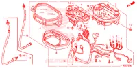 COMPTEUR pour Honda WAVE 110 DRUM BRAKE, SPOKED WHEELS de 2017