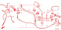 LEVIER DE GUIDON   CABLE   COMMODO pour Honda BIZ 125 PARTIDA ELÉTRICA de 2010