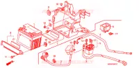BATTERIE (2) pour Honda BIZ 125 ARRANQUE ELÉCTRICO de 2010