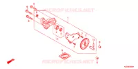 POMPE A HUILE pour Honda BIZ 125 ARRANQUE ELÉCTRICO de 2010
