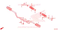 REPOSE PIED pour Honda BIZ 125 de 2021
