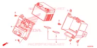 BATTERIE pour Honda SUPER CUB 125 ABS de 2020