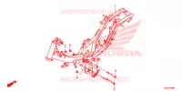 CADRE pour Honda SUPER CUB 125 ABS de 2020
