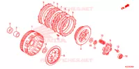 EMBRAYAGE pour Honda SUPER CUB 125 ABS de 2020