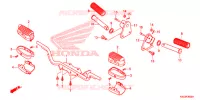 REPOSE PIED pour Honda SUPER CUB 125 ABS de 2020