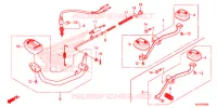 PEDALE pour Honda C 125 de 2020