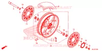 ROUE AVANT pour Honda CB 1000 R ABS de 2020