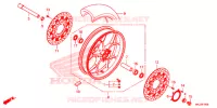 ROUE AVANT pour Honda CB 1000 R ABS de 2020