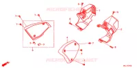COUVERCLE LATERAL pour Honda CB 1000 R de 2020