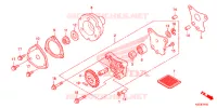 POMPE A HUILE pour Honda CB 125 TWISTER de 2018