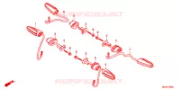 CLIGNOTANT pour Honda AFRICA TWIN 1100 DCT ADVENTURE SPORT de 2021
