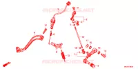 PEDALE pour Honda AFRICA TWIN 1100 DCT ADVENTURE SPORT de 2021