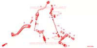 PEDALE pour Honda AFRICA TWIN 1100 DCT ADVENTURE SPORT de 2020