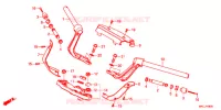 GUIDON   TE DE FOURCHE pour Honda GL 1800 GOLD WING de 2020
