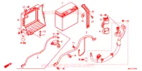BATTERIE pour Honda GL 1800 GOLD WING TOUR DCT, NAVI, AIRBAG de 2020