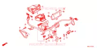 FAISCEAU D'AIRBAG pour Honda GL 1800 GOLD WING TOUR DCT, NAVI, AIRBAG de 2020