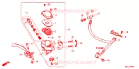 MAITRE CYLINDRE DE FREIN AVANT pour Honda GL 1800 GOLD WING TOUR DCT, NAVI, AIRBAG de 2020