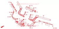 GUIDON   TE DE FOURCHE pour Honda GL 1800 GOLD WING TOUR DCT, NAVI, AIRBAG de 2020