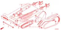 BRAS OSCILLANT pour Honda CB 250 TWISTER de 2018