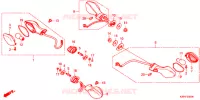 CLIGNOTANT pour Honda MSX 125 de 2020