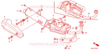 SILENCIEUX D'ECHAPPEMENT pour Honda MSX 125 de 2020