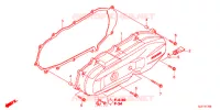 COUVERCLE GAUCHE pour Honda BENLY 50 PRO de 2018