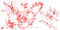 CADRE pour Honda FORZA 250 ABS de 2018