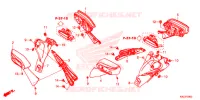 RETROVISEUR pour Honda FORZA 250 ABS de 2018