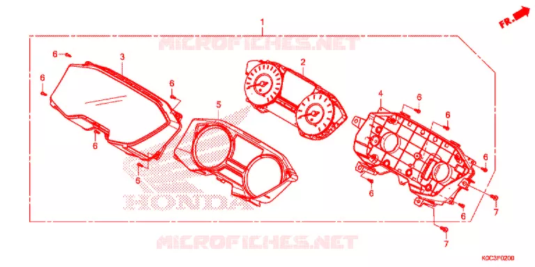 COMPTEUR  Honda SCOOTER 250 FORZA 2020  NSS250AL