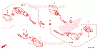 CLIGNOTANT pour Honda NAVI 110 de 2016