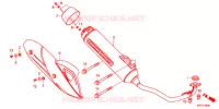 SILENCIEUX D'ECHAPPEMENT pour Honda PCX 150 ABS de 2020