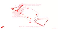 COUVERCLES LATERAUX pour Honda REBEL 502 de 2020