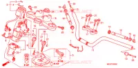 GUIDON   TE DE FOURCHE pour Honda DEAUVILLE 700 ABS de 2007