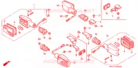 CLIGNOTANT pour Honda BIG ONE 1000 de 1995