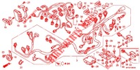 FAISCEAU DES FILS pour Honda CB 600 F HORNET 25KW de 2011