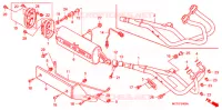 SILENCIEUX D'ECHAPPEMENT pour Honda SILVER WING 600 ABS de 2008