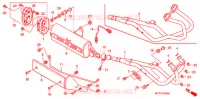 SILENCIEUX D'ECHAPPEMENT pour Honda SILVER WING 600 ABS de 2007