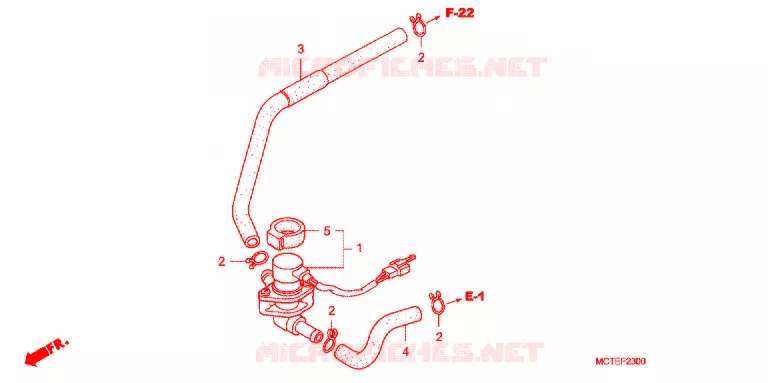 SOUPAPE D'ADMISSION Honda SCOOTER 600 SILVERWING 2008  FJS600A7