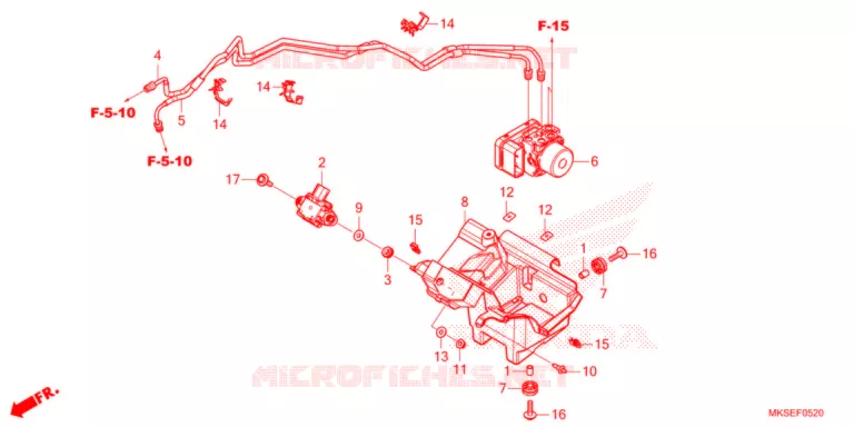 MODULATEUR ABS Honda MOTO 1100 AFRICA-TWIN 2021  CRF1100A2M
