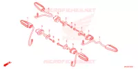 CLIGNOTANT pour Honda AFRICA TWIN 1100 ADVENTURE de 2021