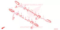 CLIGNOTANT pour Honda AFRICA TWIN 1100 DCT ADVENTURE SPORT de 2021