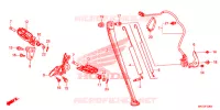 REPOSE PIED   BEQUILLE pour Honda CRF 450 L de 2020