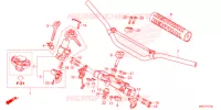 GUIDON   TE DE FOURCHE pour Honda CRF 450 RL de 2021