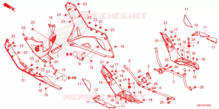 MARCHE PIEDS Honda SCOOTER 750 FORZA 2021  NSS750M